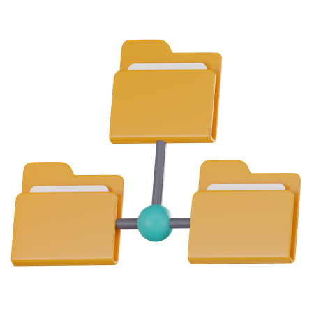 File Structure  3D Icon