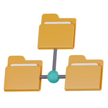 File Structure  3D Icon