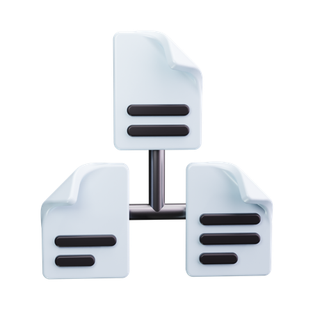 File System  3D Icon