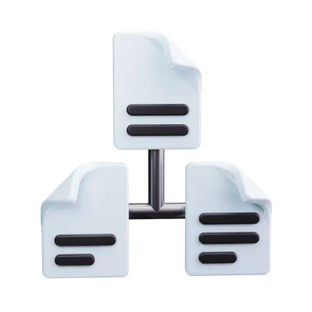 File System  3D Icon