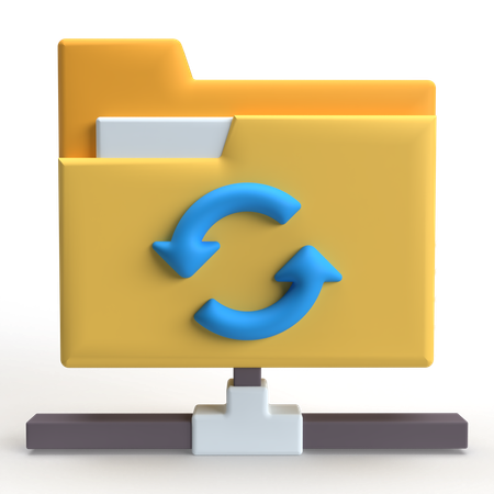 File Transfer Protocol  3D Icon