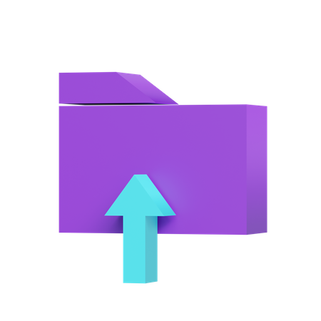 File Upload  3D Icon