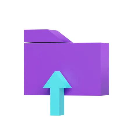 File Upload  3D Icon