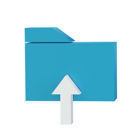 File Upload  3D Icon