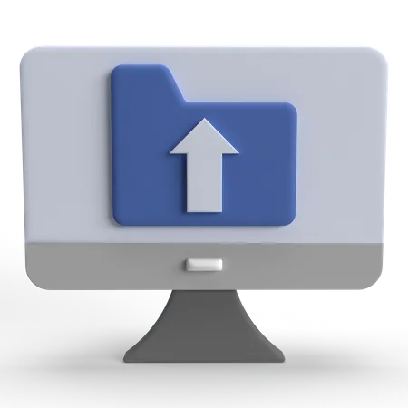 File Upload  3D Icon