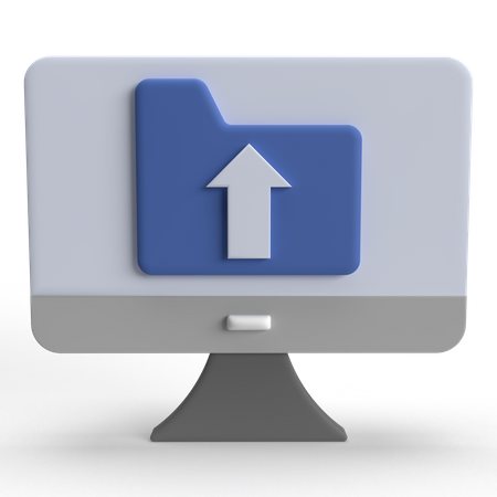 File Upload  3D Icon