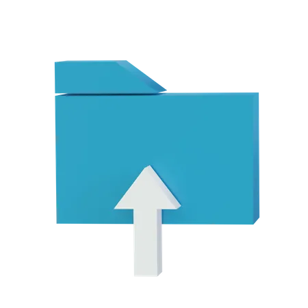 File Upload  3D Icon