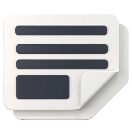 File With Landscape File Sign  3D Icon