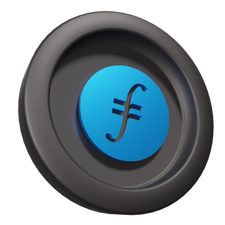 Filecoin  3D Icon