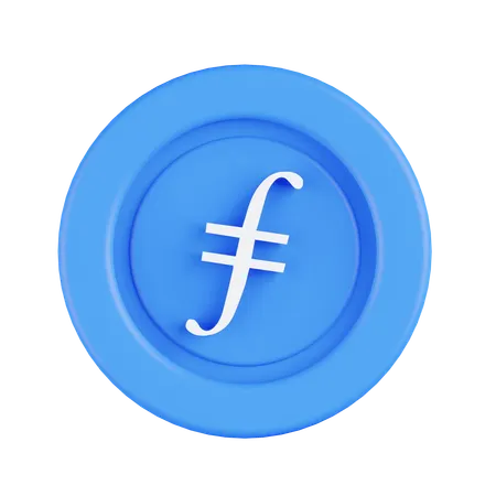 Filecoin  3D Icon