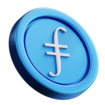 Filecoin  3D Icon