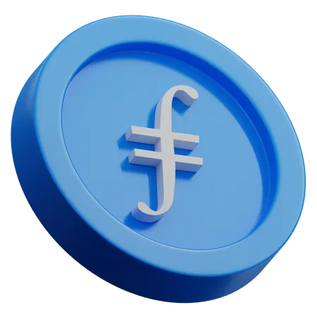 Filecoin  3D Icon