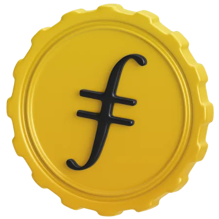 Filecoin  3D Icon