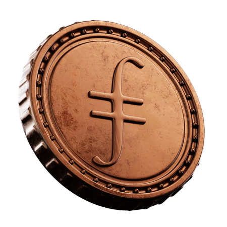 Filecoin  3D Icon