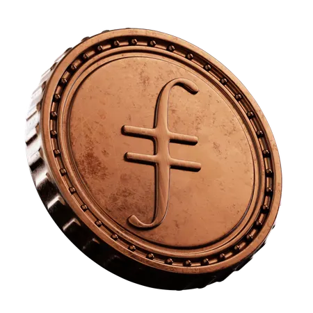 Filecoin  3D Icon