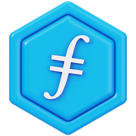 파일코인  3D Icon