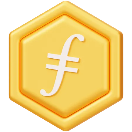 Filecoin (FIL)  3D Icon