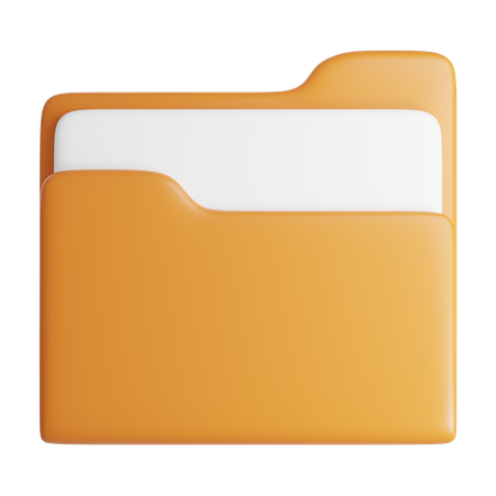 파일  3D Icon