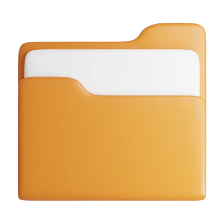 파일  3D Icon