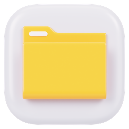파일  3D Icon