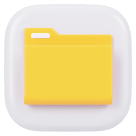 파일  3D Icon
