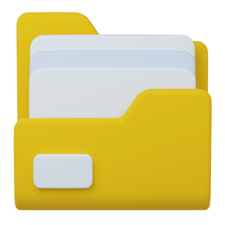 파일  3D Icon
