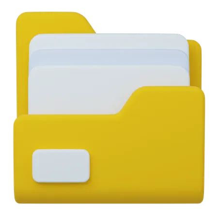 파일  3D Icon