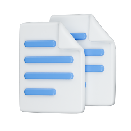 파일  3D Icon