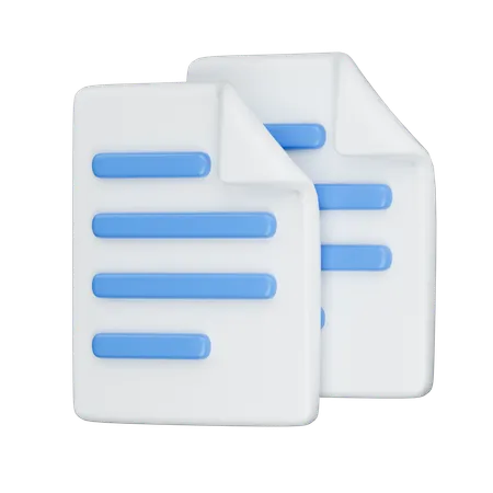 파일  3D Icon