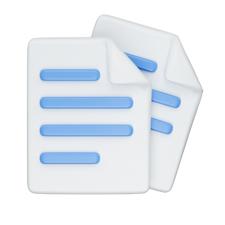 파일  3D Icon