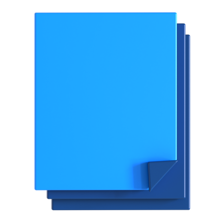 파일  3D Icon