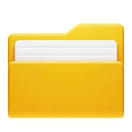파일  3D Icon
