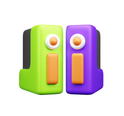 Files  3D Icon