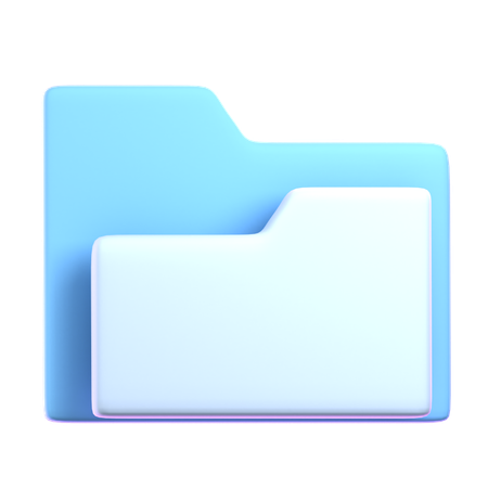 Files  3D Icon