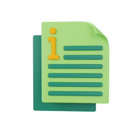 Files  3D Icon