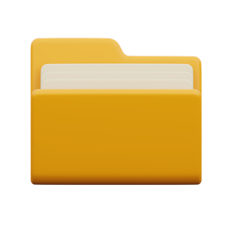 Files  3D Icon