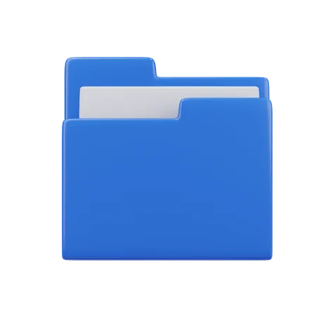 Files  3D Icon