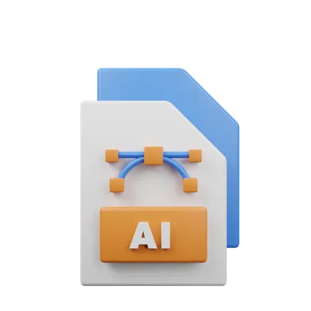 Files  3D Icon