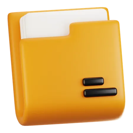 Files  3D Icon