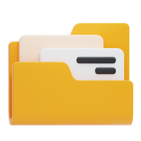 FILES  3D Icon