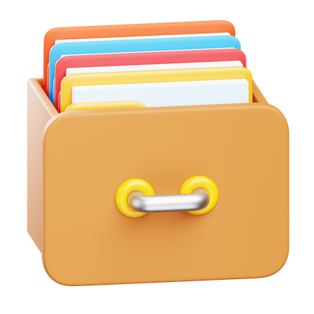 Files  3D Icon