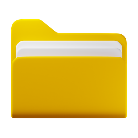 Files  3D Icon