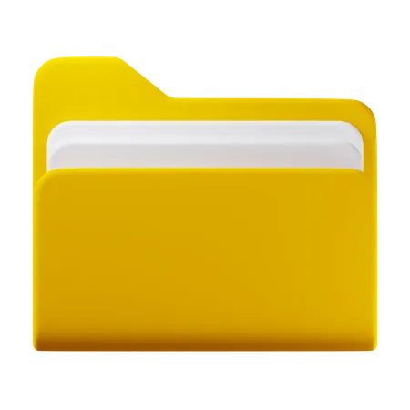 Files Manager 3 D Icon 3D Icon