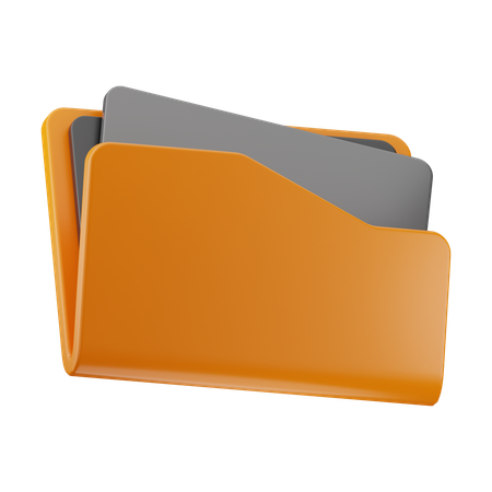 Files And Folders  3D Icon