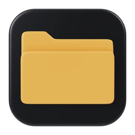 Files App  3D Icon
