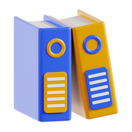 Files Binder  3D Icon