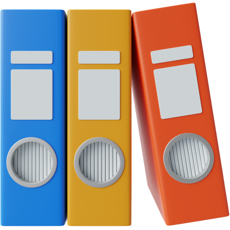 Files Binder  3D Icon