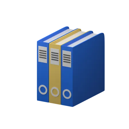 Files Binder  3D Icon