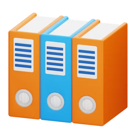 Files Binder  3D Icon