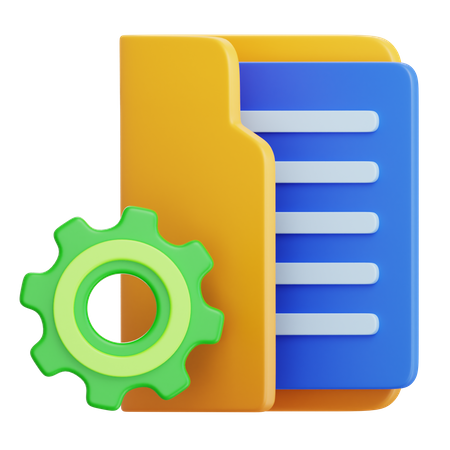 Files Do  3D Icon